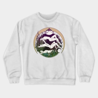 Moon Goddess Crewneck Sweatshirt